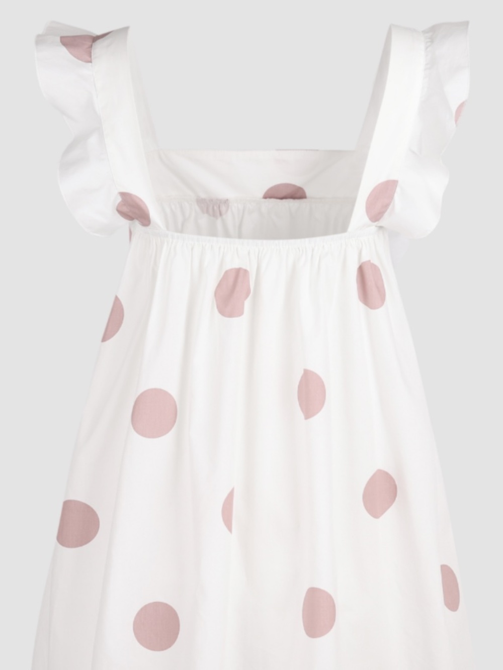 Brand new Cider White Polka Dot Dress S